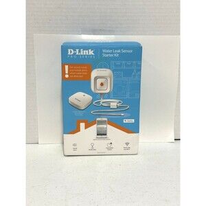 D LINK  WiFi Water Leak Sensor Starter Kit DCH-S1621KT COMPLETE